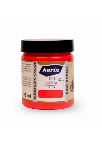 Karin Ebru Boyası 105 ml. 311 Pembe
