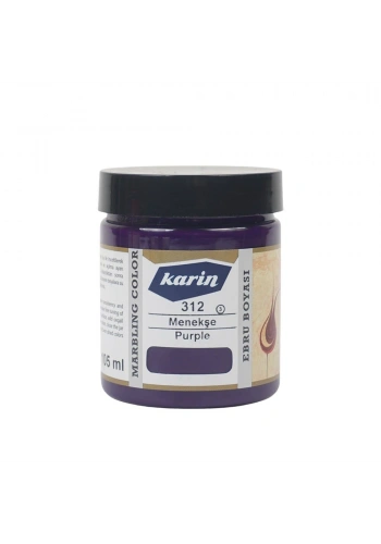 Karin Ebru Boyası 105 ml. 312 Menekşe