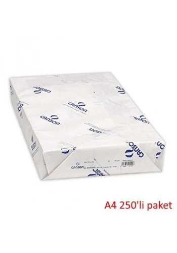 Canson 1557 Dessin Resim Çizim Kağıdı 200 gr. A4 250li Paket