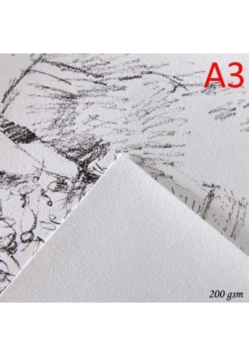 Canson 1557 Resim Çizim Kağıdı 200 gr. A3 10lu Paket