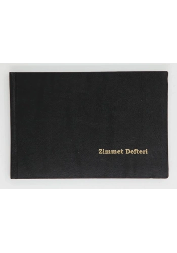 Dilman 22x32 Zimmet Defteri Büyük Ciltli 192yp