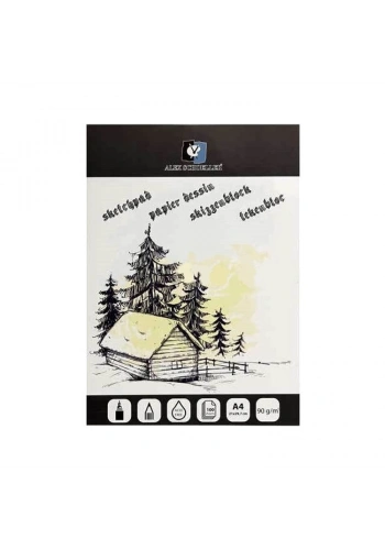 Alex Schoeller Jumbo Eskiz Çizim Defteri 90 gr. A4 100 yp.