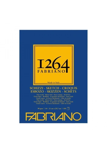 Fabriano 1264 Sketch Paper Eskiz Çizim Defteri 90 gr. A4 100 yaprak