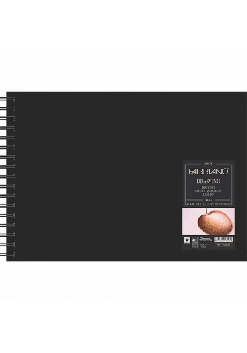 Fabriano Drawing Book Spiralli Sert Kapak Eskiz Çizim Defteri 160 gr. A5 60 yaprak