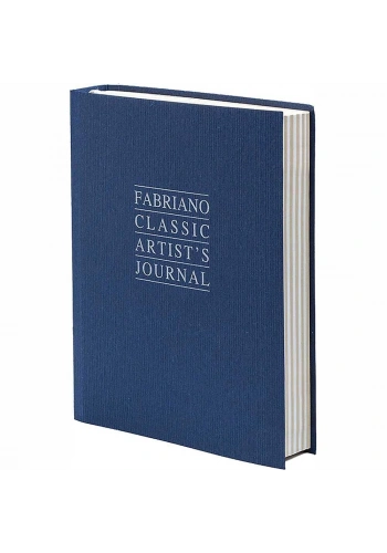 Fabriano Classic Artists Journal Eskiz Çizim Defteri 90 gr. 12x16 cm. 192 yaprak Fildişi & Buz Rengi Kağıt Lacivert Kapak