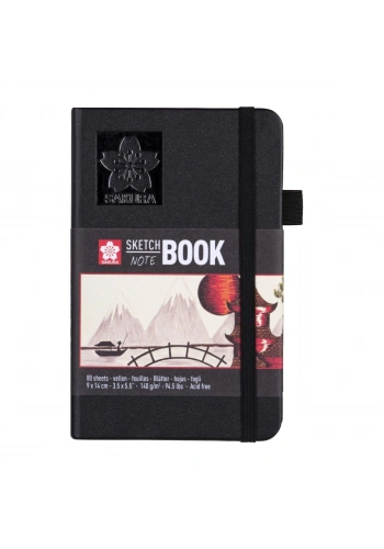 Sakura Sketchbook Sert Kapak Eskiz Çizim Defteri Ivory (Fildişi) Kağıt 140 gr. 9x14 cm. 80 yaprak