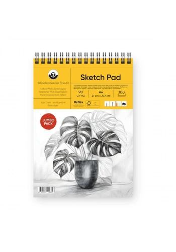 Schoellershammer Jumbo Sketch Pad Eskiz Çizim Defteri 90 gr. A4 100 Yaprak