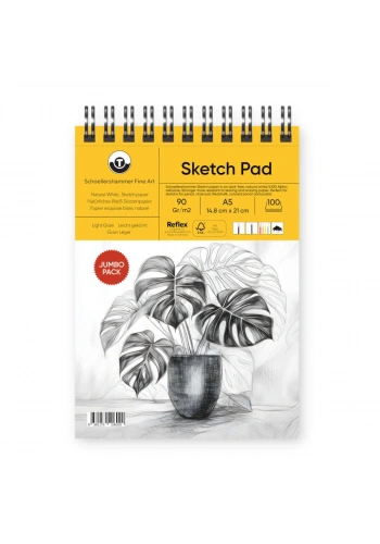 Schoellershammer Jumbo Sketch Pad Eskiz Çizim Defteri 90 gr. A5 100 Yaprak