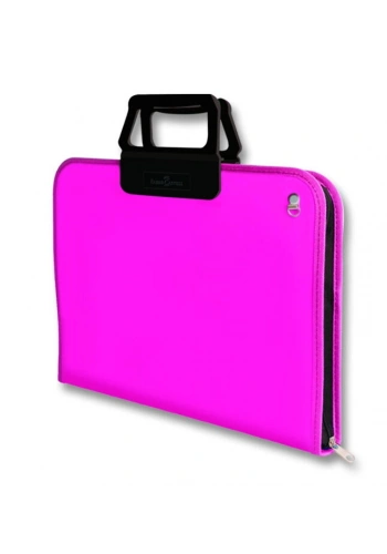 Faber Castell Proje Çantası 38x55 cm. PEMBE