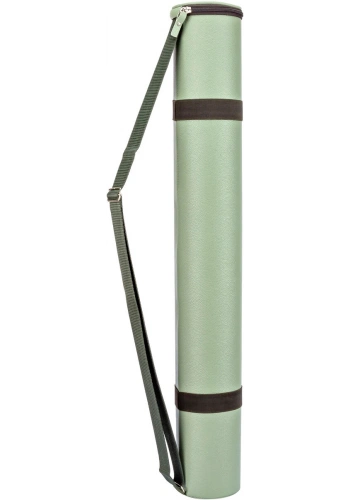 BBack Deri Proje Tüpü (Proje Taşıma Çantası) MİNT YEŞİLİ