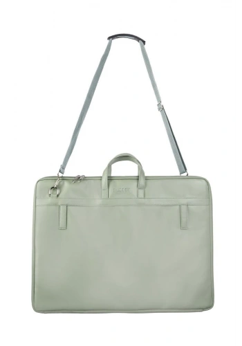 Bback Deri Proje Resim Çantası 55x75 cm. PASTEL MİNT YEŞİLİ