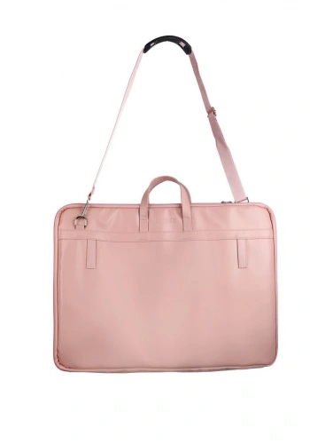 Bback Deri Proje Resim Çantası 55x75 cm. PASTEL PEMBE