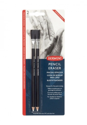 Derwent Fırçalı Kalem Silgi 2li Blister (Daktilo Silgisi)
