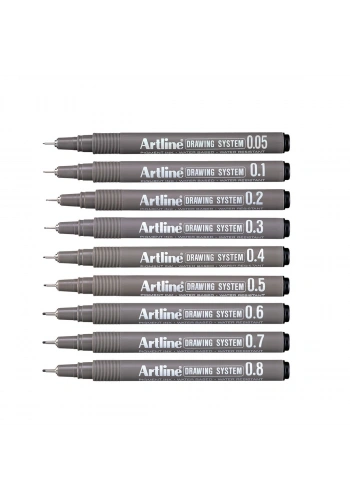 Artline Drawing System Teknik Çizim Kalemi Seti 9lu