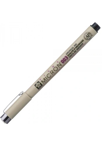 Sakura Pigma Micron Çizim Kalemi 0.03 SİYAH