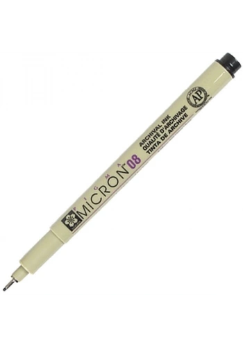 Sakura Pigma Micron Çizim Kalemi 0.8 SİYAH
