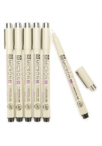 Sakura Pigma Micron Çizim Kalemi Seti 6lı