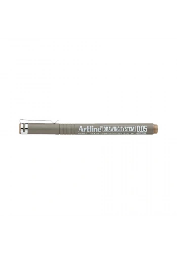 Artline Drawing System Teknik Çizim Kalemi 0.05 mm. Pale Brown