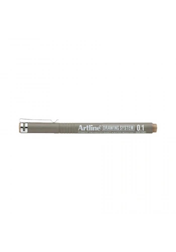 Artline Drawing System Teknik Çizim Kalemi 0.3 mm. Grey