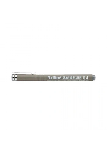 Artline Drawing System Teknik Çizim Kalemi 0.4 mm. Grey