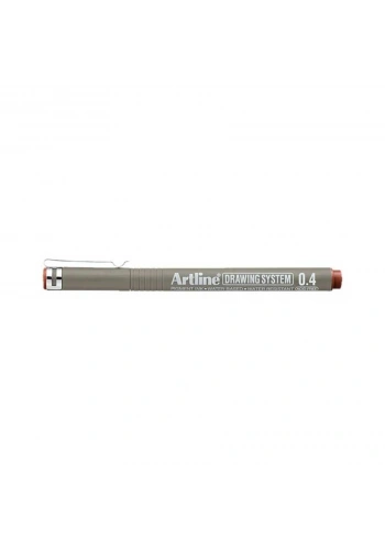 Artline Drawing System Teknik Çizim Kalemi 0.4 mm. Sepia