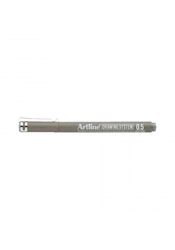 Artline Drawing System Teknik Çizim Kalemi 0.5 mm. Grey