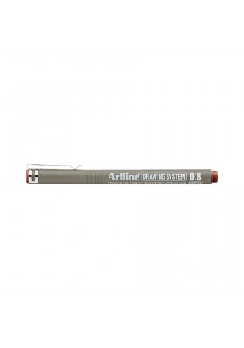 Artline Drawing System Teknik Çizim Kalemi 0.8 mm Sepia