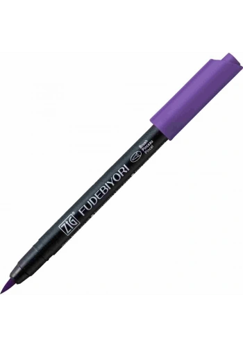 Zig Fudebiyori Brush Pen Fırça Uçlu Kalem 80 VIOLET