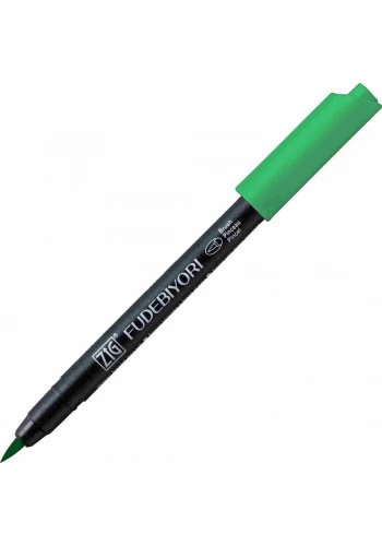 Zig Fudebiyori Brush Pen Fırça Uçlu Kalem 48 EMERALD GREEN