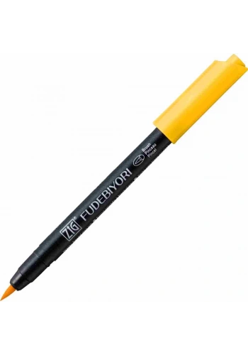 Zig Fudebiyori Brush Pen Fırça Uçlu Kalem 50 YELLOW