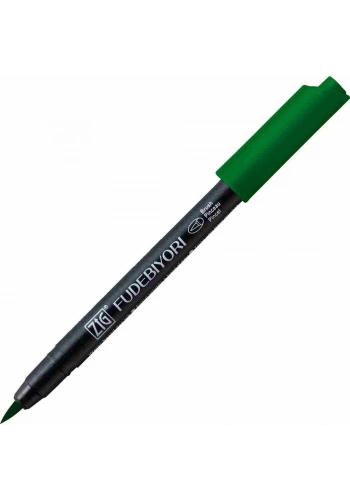 Zig Fudebiyori Brush Pen Fırça Uçlu Kalem 40 GREEN