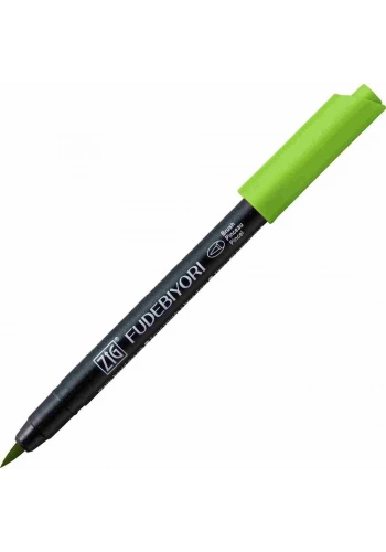 Zig Fudebiyori Brush Pen Fırça Uçlu Kalem 41 LIGHT GREEN