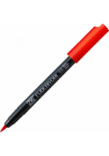 Zig Fudebiyori Brush Pen Fırça Uçlu Kalem 20 RED