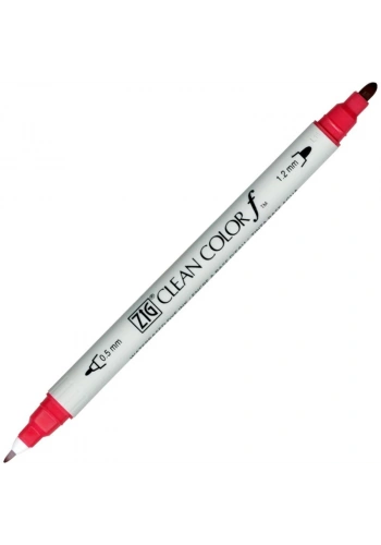 Zig Clean Color f Çift Uçlu Kalem 029 Geranium Red