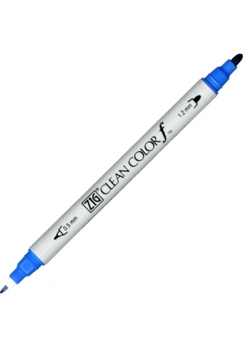 Zig Clean Color f Çift Uçlu Kalem 037 Cornflour Blue