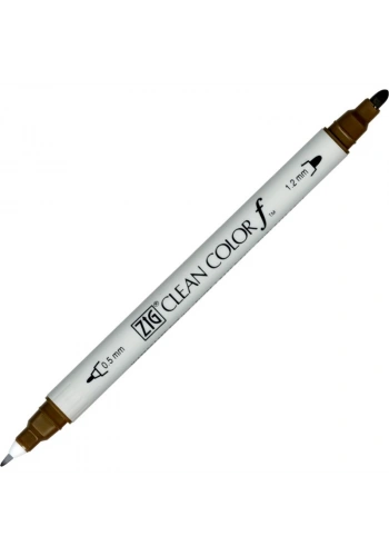 Zig Clean Color f Çift Uçlu Kalem 065 Medium Brown