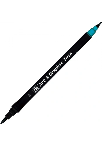 Zig Art & Graphic Twin Marker Çizim Kalemi 35 Turquoise