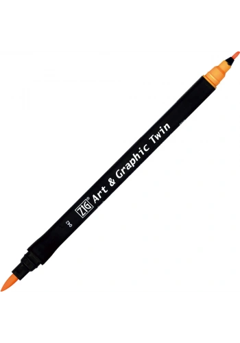 Zig Art & Graphic Twin Marker Çizim Kalemi 42 Light Orange