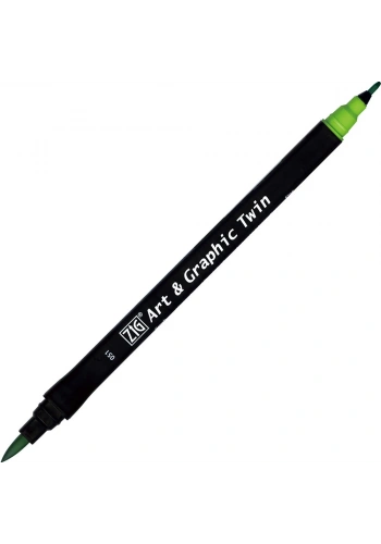 Zig Art & Graphic Twin Marker Çizim Kalemi 51 Light Green