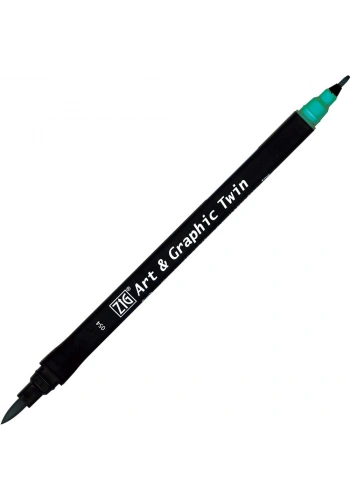 Zig Art & Graphic Twin Marker Çizim Kalemi 54 French Green