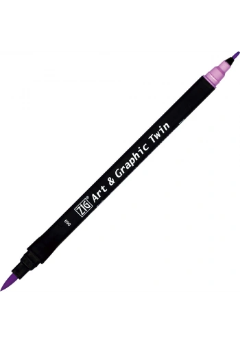 Zig Art & Graphic Twin Marker Çizim Kalemi 60 Light Mauve