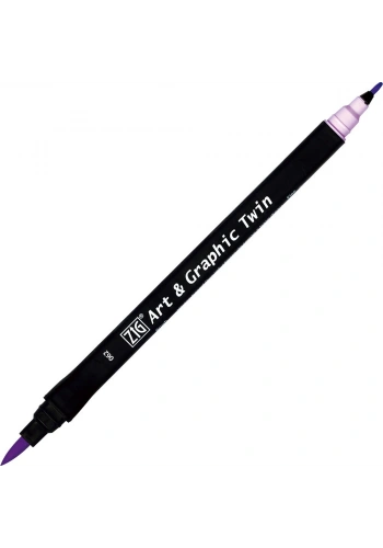 Zig Art & Graphic Twin Marker Çizim Kalemi 62 Lavender