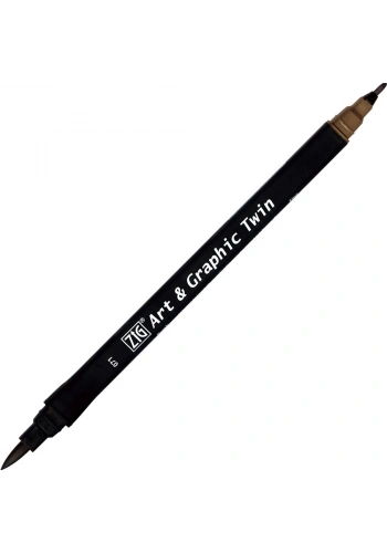 Zig Art & Graphic Twin Marker Çizim Kalemi 71 Light Brown