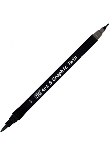 Zig Art & Graphic Twin Marker Çizim Kalemi 74 Cool Grey 11