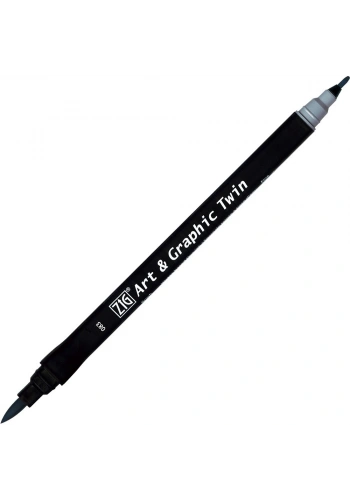 Zig Art & Graphic Twin Marker Çizim Kalemi 83 Dove Grey