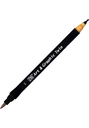 Zig Art & Graphic Twin Marker Çizim Kalemi 474 Dark Beige
