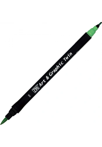 Zig Art & Graphic Twin Marker Çizim Kalemi 505 Pastel Green