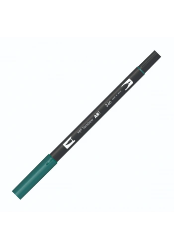 Tombow Dual Brush Pen Grafik Çizim Kalemi 346 Sea Green