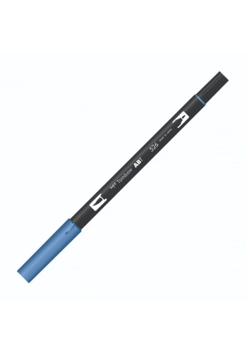 Tombow Dual Brush Pen Grafik Çizim Kalemi 526 True Blue