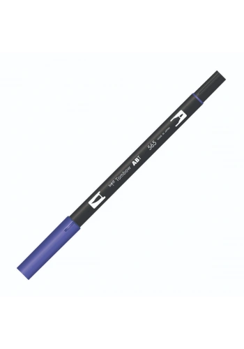 Tombow Dual Brush Pen Grafik Çizim Kalemi 565 Deep Blue